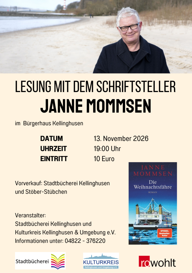 Plakat der Stadtbücherei Kellinghusen